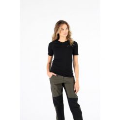 Koszulka turystyczna damska Woolona Elma Merino. Czarne koszulki sportowe damskie WOOLONA, s, bez wzorów, bez ramiączek. W wyprzedaży za 261.00 zł.