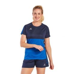 Damska koszulka Erima Six Wings. Niebieskie koszulki damskie Erima, s, bez wzorów, bez kołnierzyka, bez ramiączek. Za 166.00 zł.