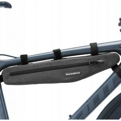 Sakwa rowerowa na ramę Rockbros 1,5L trójkątna. Szare torebki klasyczne damskie ROCKBROS, bez dodatków. Za 129.00 zł.