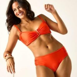 Damskie majtki bikini Aceana High Rise. Brązowe bikini Regatta, bez wzorów, z elastanu. Za 146.00 zł.