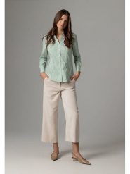 More & More Bluzka w kolorze zielono-białym rozmiar: 36. Białe bluzki damskie More & More, bez wzorów, bez kołnierzyka, bez ramiączek. Za 82.44 zł.