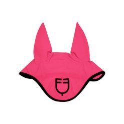 Czapka z perforowanej tkaniny z logo. Czerwone czapki damskie EQUESTRO, bez wzorów, z poliamidu. Za 113.90 zł.