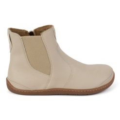 Olivier Damskie buty barefoot sztyblety z zamkiem ocieplane 1263 beżowe beżowy. Brązowe botki damskie ze skóry, biznesowe, bez obcasa, bez zapięcia. Za 529.52 zł.