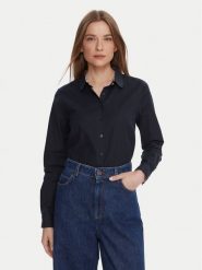 Barbour Koszula LSH1604NY73 Granatowy Regular Fit. Niebieskie koszule damskie Barbour, bez wzorów, z bawełny, bez kołnierzyka, bez ramiączek. Za 389.99 zł.