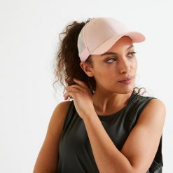 Second Life - Czapka z daszkiem fitness Domyos - Stan Doskonały. Czerwone czapki z daszkiem damskie DOMYOS, bez wzorów, z materiału. Za 29.99 zł.