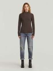 G-Star Dżinsy - Boyfriend fit - w kolorze niebiesko-szarym rozmiar: W32/L34. Niebieskie jeansy damskie G-Star, z podwyższonym stanem. Za 256.54 zł.