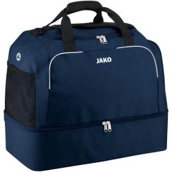 Torba sportowa Jako Classico. Niebieskie torby sportowe JAKO, bez wzorów, z materiału, duże. Za 187.70 zł.