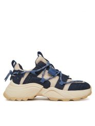 Steve Madden Sneakersy Tazmania SM11002419 Granatowy. Niebieskie obuwie sportowe damskie Steve Madden, z materiału, bez zapięcia. Za 349.99 zł.