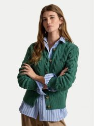 Polo Ralph Lauren Kardigan 211972104502 Zielony Slim Fit. Zielone kardigany damskie Polo Ralph Lauren, xxl, bez wzorów, z wełny. Za 1,199.00 zł.