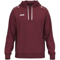 Bawełniana bluza z kapturem Jako One. Czerwone bluzy damskie JAKO, xl, bez wzorów, z bawełny, z kapturem. Za 288.50 zł.