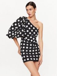 Pinko Sukienka koktajlowa Cedro 101208 A0ZL Czarny Slim Fit. Czarne sukienki damskie Pinko, bez wzorów, z syntetyku, wizytowe, bez ramiączek. Za 2,379.00 zł.