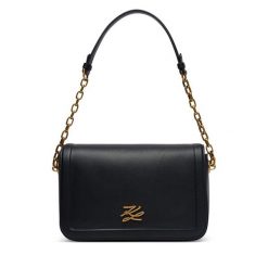 Torebka KARL LAGERFELD. Czarne torebki wieczorowe damskie KARL LAGERFELD, bez wzorów, bez dodatków. Za 1,299.00 zł.