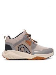 Reima Sneakersy Kiritin 5400134B Beżowy. Brązowe buty sportowe chłopięce Reima, ze skóry, bez zapięcia. Za 449.99 zł.