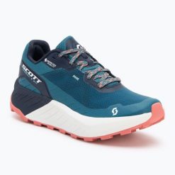 Buty do biegania damskie SCOTT Kinabalu 3 Gore-Tex. Niebieskie obuwie sportowe damskie Scott, z gore-texu, bez zapięcia, do biegania. Za 649.99 zł.