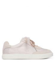 Calvin Klein Sneakersy Low Pro Cupsole Wt Satin Mix HW0HW03288 Brązowy. Brązowe obuwie sportowe damskie Calvin Klein, z materiału, bez zapięcia. Za 409.99 zł.