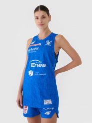 4F Koszulka meczowa replika wyjazdowa z sezonu 2024/25 damska 4F x Enea AZS Gorzów Wielkopolski - multikolor M. Koszulki sportowe damskie 4F, m, bez wzorów, z dzianiny, bez ramiączek, na fitness i siłownię. Za 199.99 zł.