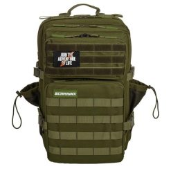 Plecak do CrossTraining i podróży ELITRAINX V1 45L. Zielone plecaki ELITEX TRAINING, bez wzorów. Za 252.99 zł.