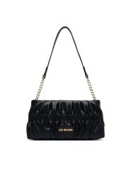 LOVE MOSCHINO Torebka JC4089PP1PLU0000 Czarny. Czarne torebki klasyczne damskie Love Moschino, ze skóry, bez dodatków. Za 659.99 zł.