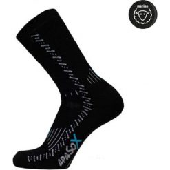 Skarpety sportowe Elbrus Skarpety turystyczne Lang wełna Merino. Czarne skarpetki damskie APASOX, bez wzorów, z wełny. Za 99.95 zł.