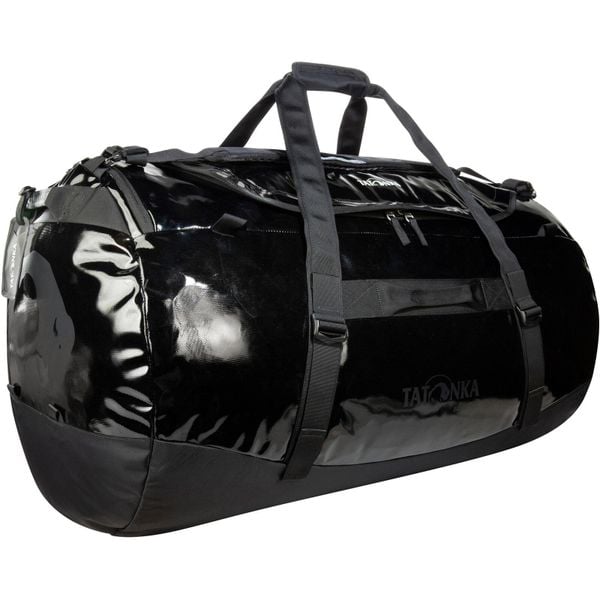 Torba podróżna Tatonka Barrel 1. Czarne torby podróżne Tatonka, bez wzorów, z materiału. Za 829.99 zł.