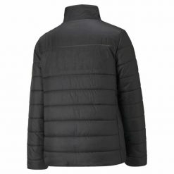 Kurtka Sportowa Damska Puma Essentials. Czarne kurtki sportowe damskie Puma, xl, bez wzorów, z materiału, bez kaptura. Za 460.65 zł.