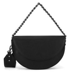 Torebka DeeZee. Czarne listonoszki damskie DeeZee, bez wzorów, bez dodatków. Za 129.99 zł.