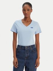 HUGO T-Shirt Classic 50513667 Niebieski Slim Fit. Niebieskie t-shirty damskie Hugo, xl, bez wzorów, z bawełny, bez kołnierzyka. Za 199.99 zł.