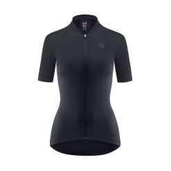 Koszulka rowerowa damska Quest Racing Aero. Czarne koszulki damskie Quest, l, bez wzorów, bez kołnierzyka, bez ramiączek. Za 239.99 zł.