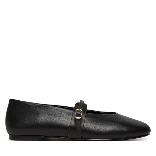Baleriny Steve Madden. Czarne balerinki damskie Steve Madden, bez wzorów. Za 289.99 zł.