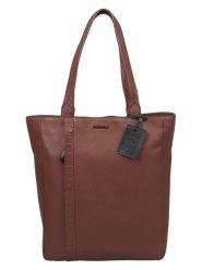 Burkely Skórzana torebka w kolorze jasnobrązowym - 32 x 38 x 10 cm rozmiar: onesize. Brązowe torby na laptopa Burkely, bez wzorów, z materiału. Za 295.45 zł.