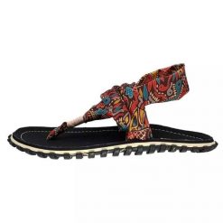 Japonki Gumbies Slingback W GU-SASLI094 wielokolorowe. Klapki damskie bez wzorów, z gumy, bez obcasa, bez zapięcia. Za 289.26 zł.