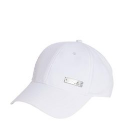Czapka Lightweight Baseball. Fioletowe czapki damskie Adidas, bez wzorów, z materiału. Za 79.95 zł.