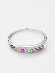 DIAMANTA Złoty pierścionek "Passion Scintillante" z diamentami rozmiar: 52. Szare pierścionki damskie DIAMANTA, z cyrkonią, złote. Za 1,304.99 zł.