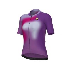 Koszulka rowerowa damska Alé Cycling PR-E Flash. Fioletowe koszulki damskie ALÉ CYCLING, xl, bez wzorów, bez kołnierzyka, bez ramiączek. Za 494.99 zł.