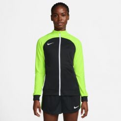 Kurtka Kobieta Nike Dri-FIT Academy Pro Track czarny. Czarne kurtki damskie Nike, l, bez wzorów, z dresówki, bez kaptura. Za 98.65 zł.