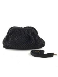 Amara Skórzana kopertówka "Miller" w kolorze czarnym - 35 x 23 x 8 cm rozmiar: onesize. Czarne torebki wieczorowe damskie Amara, bez wzorów, z materiału, przez ramię, bez dodatków. Za 436.14 zł.