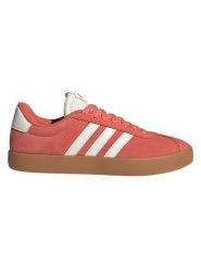 Adidas Skórzane sneakersy "Court 3.0" w kolorze czerwonym rozmiar: 41 1/3. Czerwone obuwie sportowe damskie Adidas, z materiału, bez zapięcia. Za 195.99 zł.