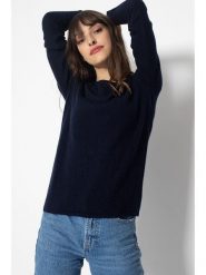 AUTHENTIC CASHMERE Kaszmirowy sweter "Ecrin" w kolorze granatowym rozmiar: L. Niebieskie swetry klasyczne damskie AUTHENTIC CASHMERE, l, z kaszmiru, bez kołnierzyka. Za 347.99 zł.
