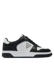 Guess Sneakersy Daiso FLTDAI ELE12 Czarny. Czarne obuwie sportowe damskie Guess, ze skóry, bez zapięcia. W wyprzedaży za 319.99 zł.