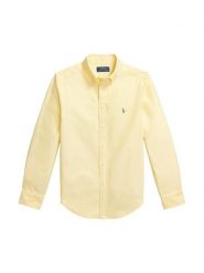 Polo Ralph Lauren Koszula 323A12748003 Żółty Regular Fit. Żółte koszule chłopięce Polo Ralph Lauren, bez wzorów, z bawełny, bez kołnierzyka, bez ramiączek. Za 439.99 zł.