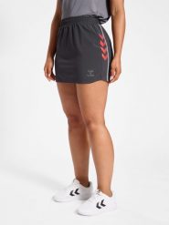 Spódnica damska Hummel Pro Grid Game. Szare spódnice damskie Hummel, xs, bez wzorów, z elastanu, eleganckie. Za 137.50 zł.