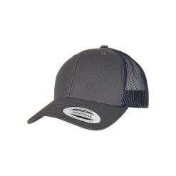 Czapka Flexfit retro bicolore. Brązowe czapki damskie FLEXFIT, bez wzorów, z tkaniny. Za 54.30 zł.