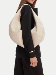 GINO ROSSI Torebka EO-LDA8806 Écru. Torebki klasyczne damskie Gino Rossi, z materiału, bez dodatków. Za 279.99 zł.