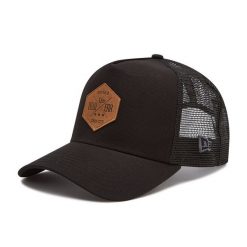 Czapka z daszkiem New Era. Czarne czapki z daszkiem damskie New Era, bez wzorów. Za 119.99 zł.