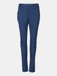 Kilpi Spodnie softshellowe "Lago" w kolorze granatowym rozmiar: 40. Niebieskie spodnie dresowe damskie Kilpi, bez wzorów. Za 260.99 zł.