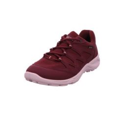 Buty do chodzenia damskie Ecco Terracruise Lt. Czerwone obuwie trekkingowe damskie ECCO, z materiału, bez zapięcia. Za 752.00 zł.