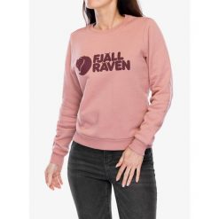 Bluza damska Fjallraven Logo Sweater. Czerwone bluzy damskie Fjällräven, l, bez wzorów, bez kaptura. Za 444.99 zł.
