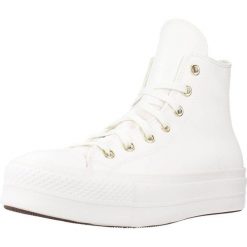 Kapcie CONVERSE CHUCK TAYLOR ALL STAR Biały. Białe kapcie damskie Converse, z syntetyku. Za 306.99 zł.