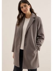 Cecil Płaszcz przejściowy w kolorze szarym rozmiar: M. Szare płaszcze damskie Cecil, m, bez wzorów, bez kaptura. Za 266.66 zł.