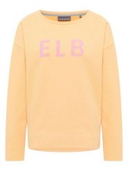 ELBSAND Bluza "Arija" w kolorze pomarańczowym rozmiar: S. Pomarańczowe bluzy damskie ELBSAND, s, bez wzorów, bez kaptura. Za 153.71 zł.